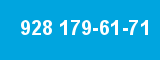 928 179-61-71 928 179-61-71